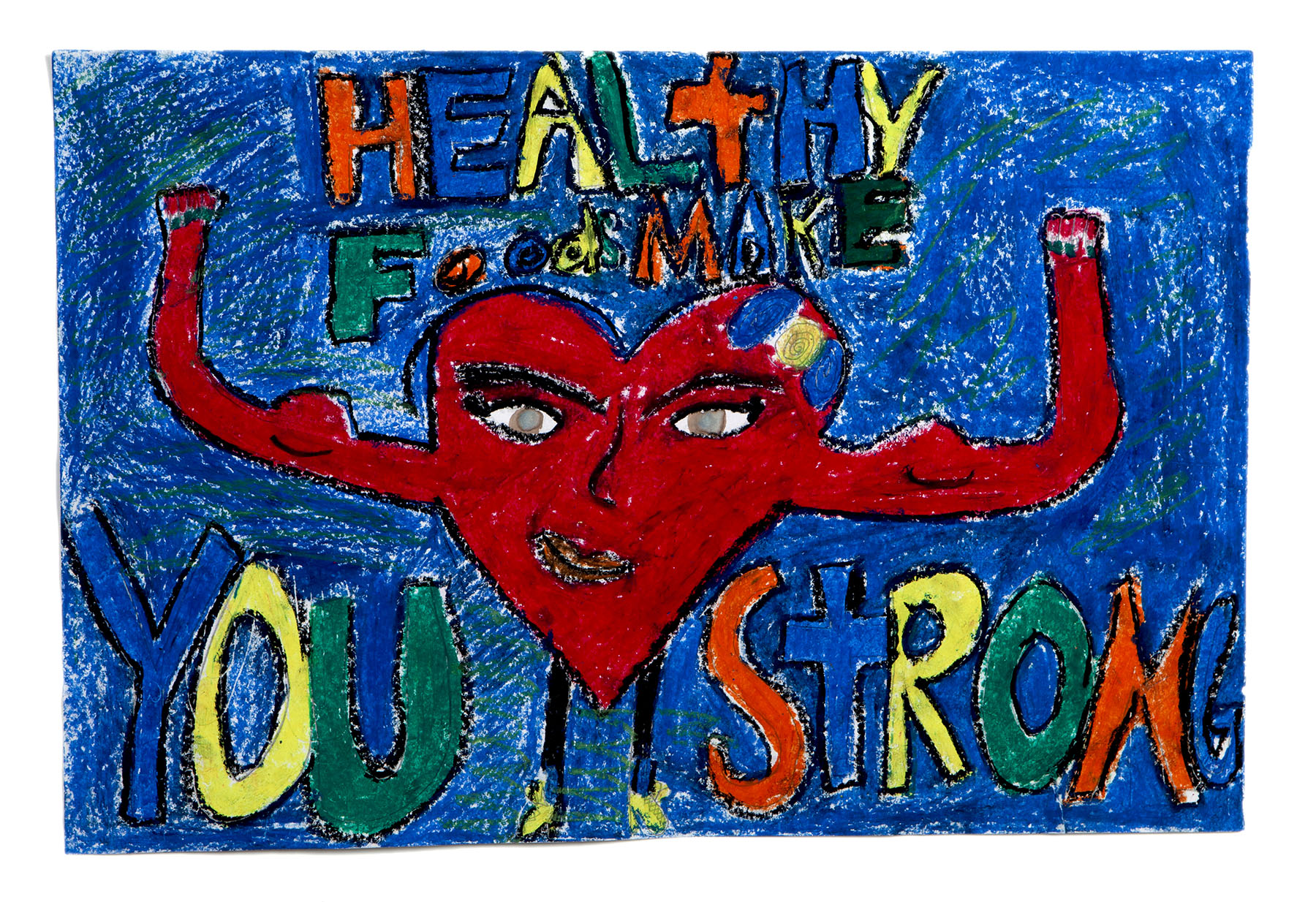 What does a healthy heart look like to you? - Giana McNamar, Buckeye Elementary, Shingle Springs